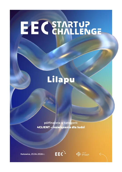 Dyplom: Lilapu, półfinalista EEC Startup Challenge 2026